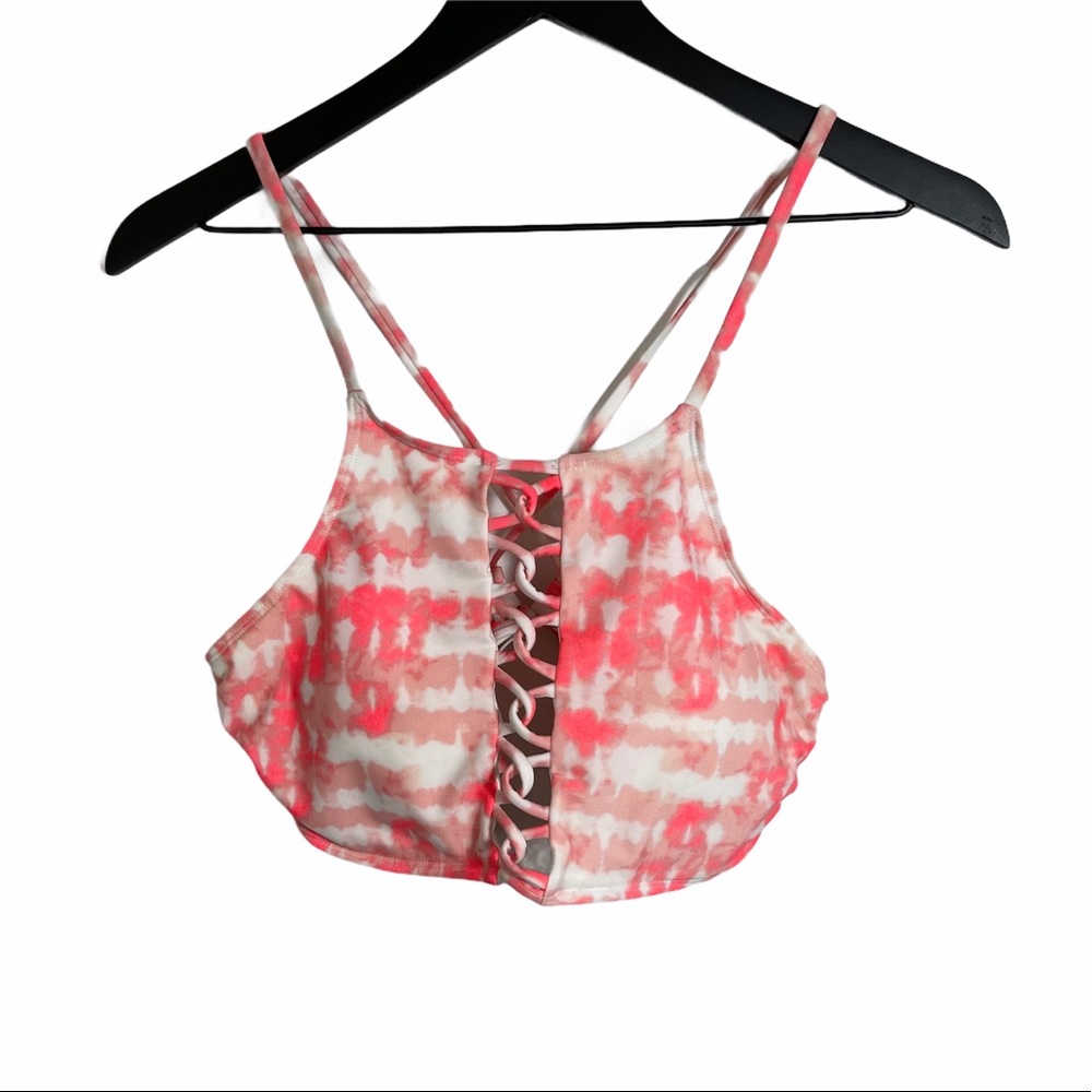 Urbanology | Pink Tie Dye Swimsuit Top